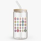 Банка с бамбуковой крышкой