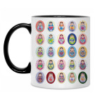 Кружка двухцветная