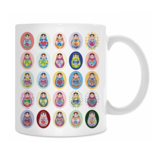 Кружка  Матрешки