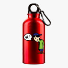 Металлическая бутылка 400 мл UV-DTF