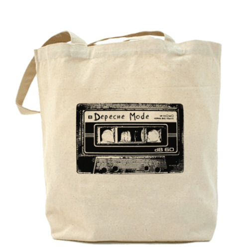 Сумка шоппер с принтом  Depeche Mode