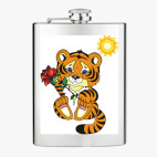 Фляжка стальная