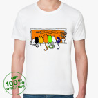 Мужская футболка органик