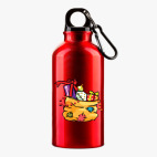 Металлическая бутылка 400 мл UV-DTF