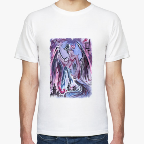 Футболка с принтом Dark