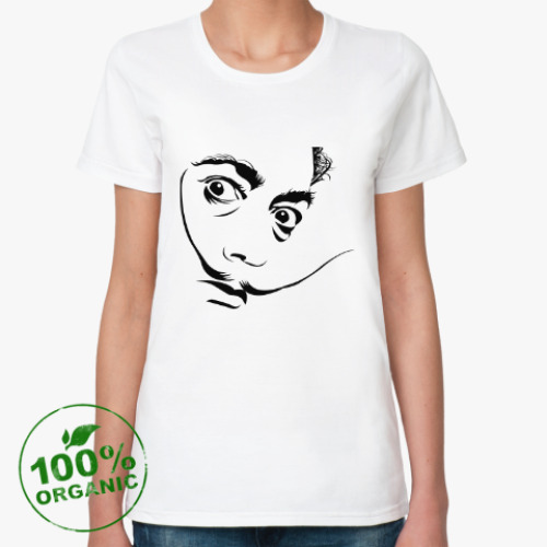 Женская футболка из органик-хлопка Сальвадор Дали