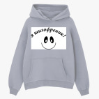 Толстовка худи оверсайз