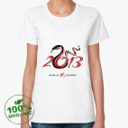 Женская футболка органик