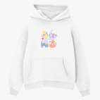 Толстовка худи оверсайз