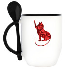 Кружка с ложкой