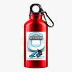 Металлическая бутылка 400 мл UV-DTF