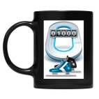 Кружка цветная UV-DTF