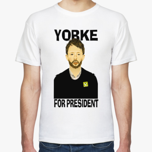 Футболка с принтом Yorke