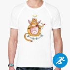 Мужская спортивная футболка