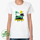 Женская футболка органик