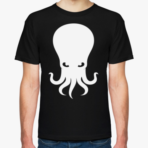 Футболка с принтом   Ктулху