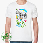 Мужская футболка органик