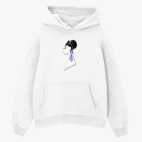 Толстовка худи оверсайз