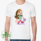 Мужская футболка органик