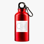 Металлическая бутылка 400 мл UV-DTF