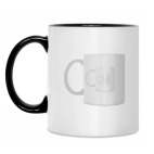 Кружка двухцветная