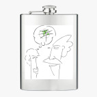 Фляжка стальная