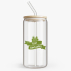 Банка с бамбуковой крышкой