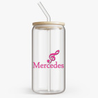 Банка с бамбуковой крышкой