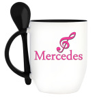 Кружка с ложкой