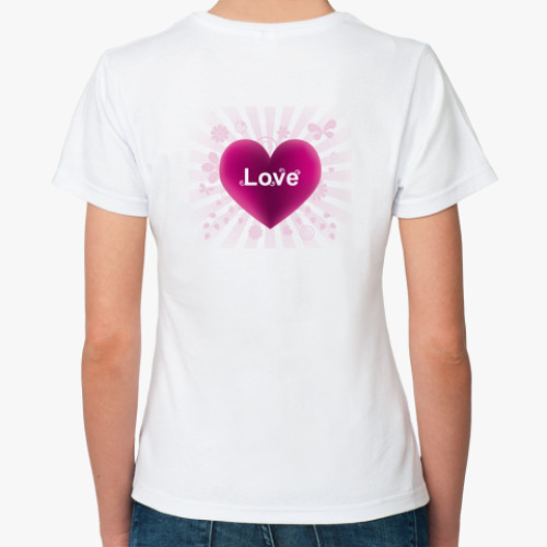 Классическая футболка Love