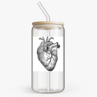 Банка с бамбуковой крышкой