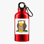 Металлическая бутылка 400 мл UV-DTF