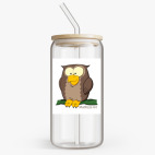 Банка с бамбуковой крышкой