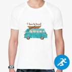 Мужская спортивная футболка