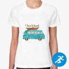 Женская спортивная футболка