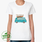 Женская футболка органик