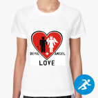 Женская спортивная футболка