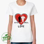 Женская футболка органик