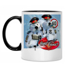 Кружка двухцветная