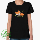 Женская футболка органик