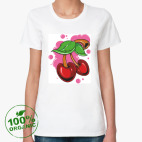 Женская футболка органик