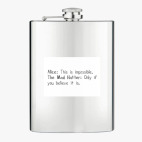 Фляжка стальная