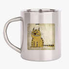 Кружка металлическая