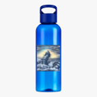 Прозрачная спортивная бутылка