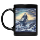 Кружка цветная UV-DTF