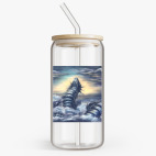 Банка с бамбуковой крышкой