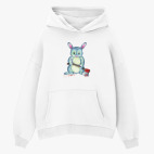 Толстовка худи оверсайз