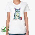 Женская футболка органик