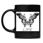 Кружка цветная UV-DTF