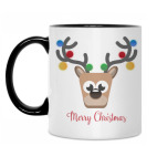 Кружка двухцветная